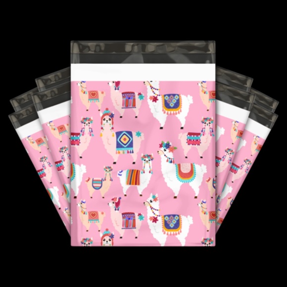 Other - 20 10x13 lovely llama designer polymailer